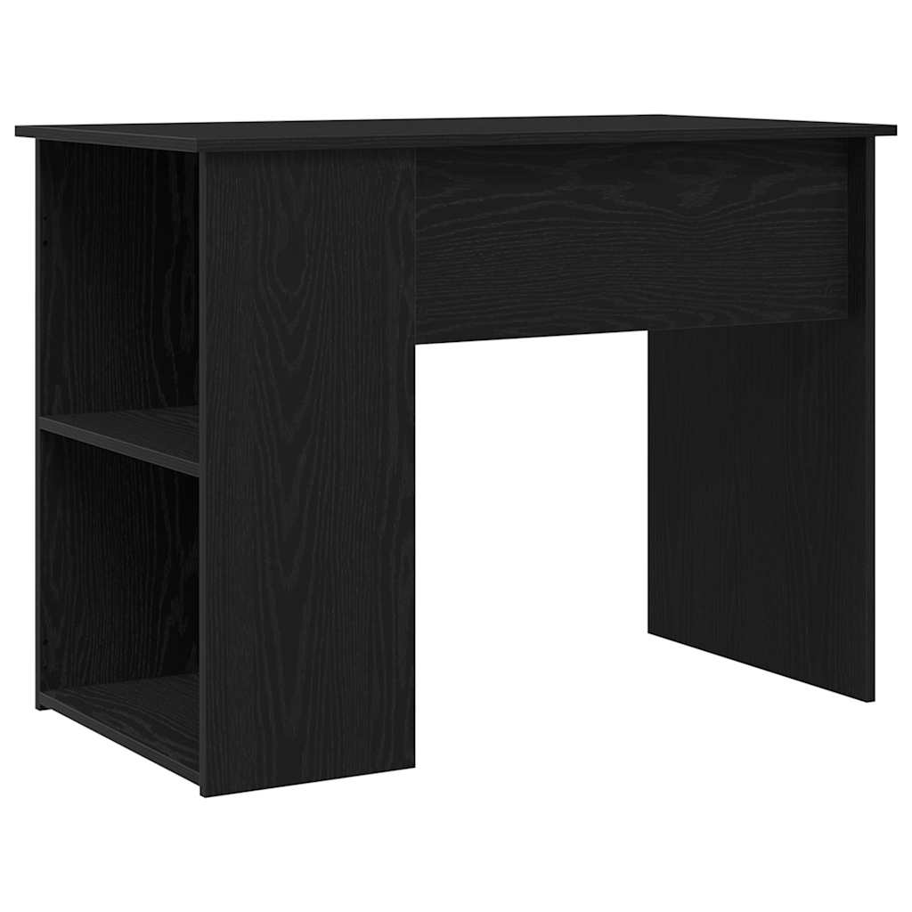Radni stol Crni hrast 100x55x75 cm Konstruirano drvo