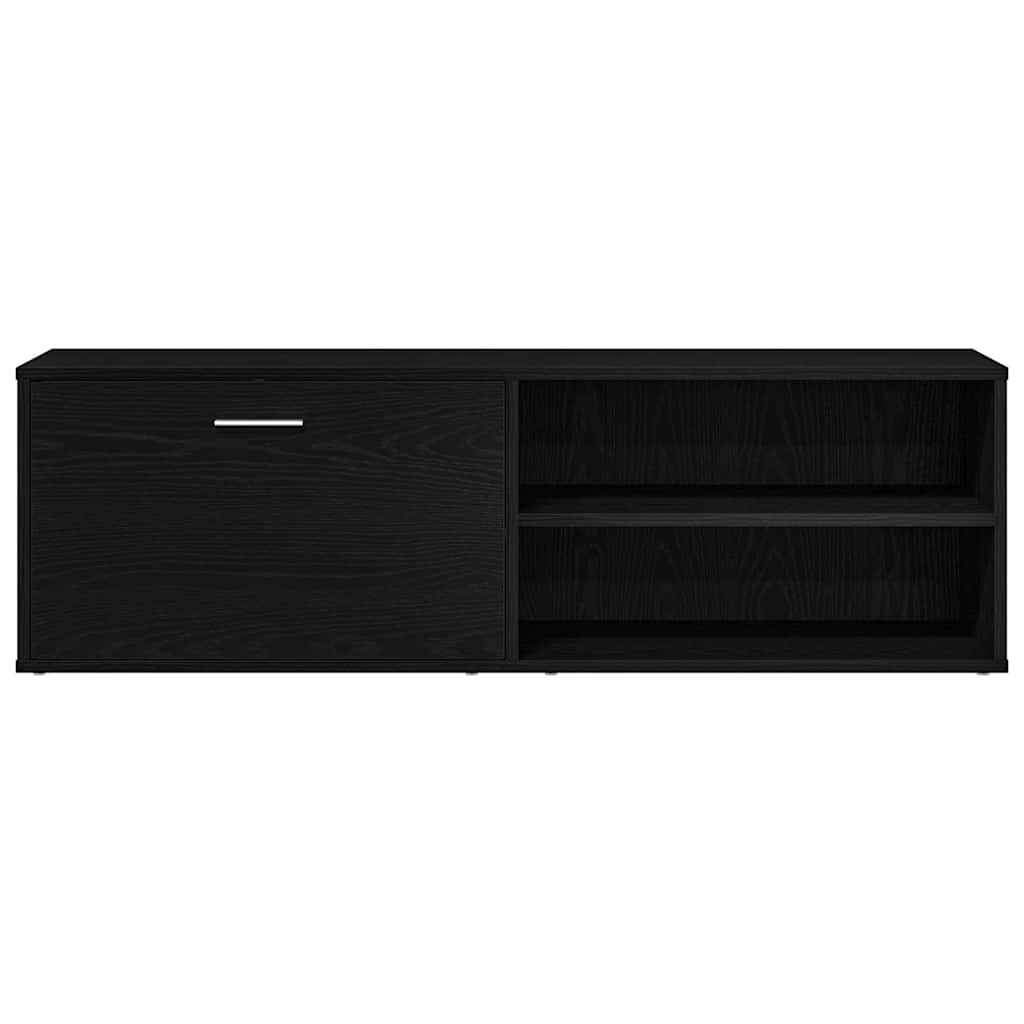 TV ormarić crni hrast 120x34x37 cm inženjerski drvo