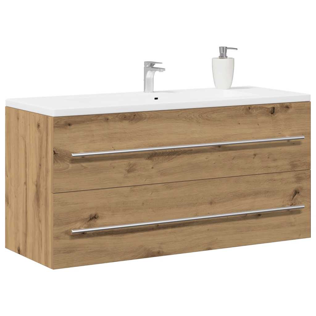 Ormarić za umivaonik u kupaonici Artisan hrast 100x38,5x48 cm Konstruirano drvo