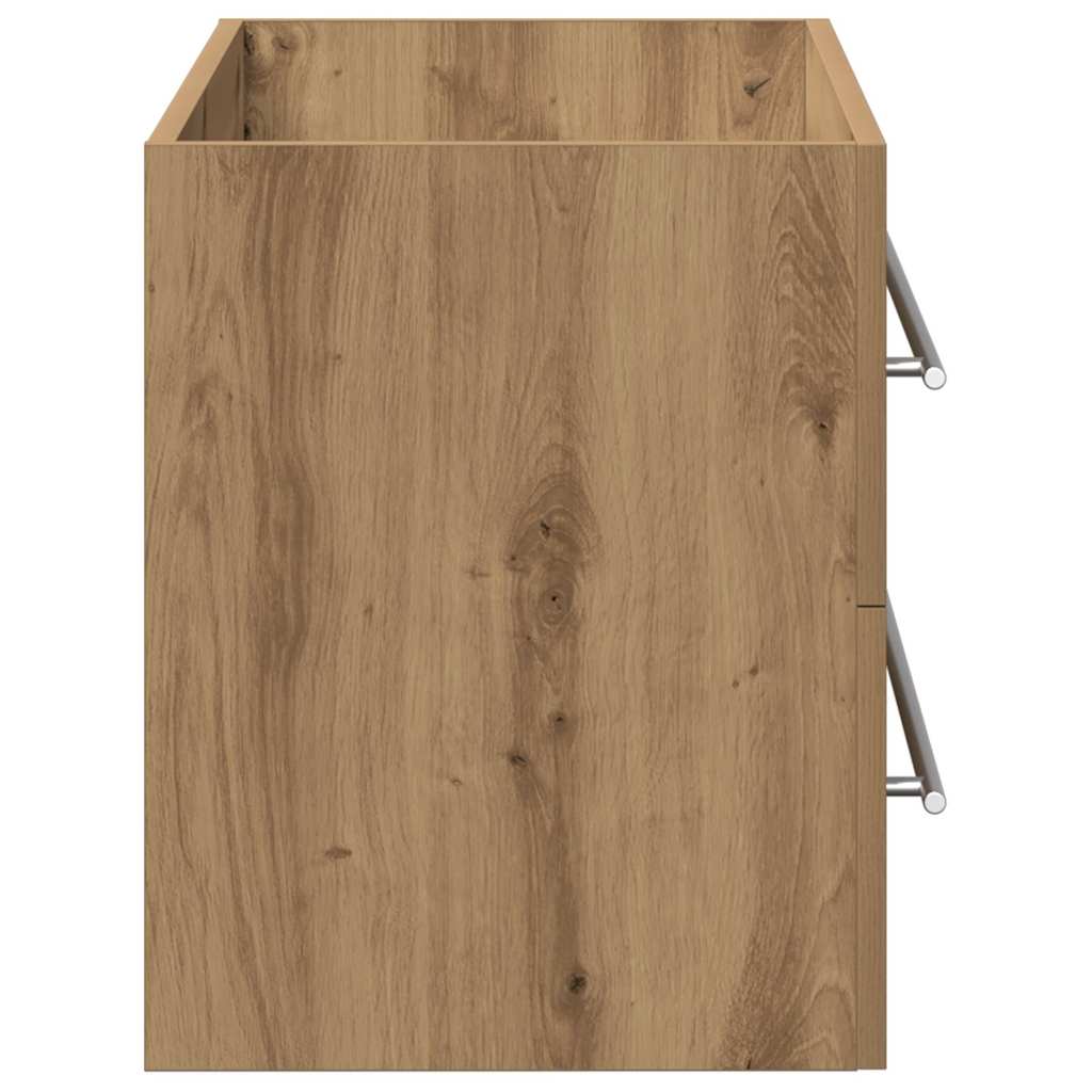 Ormarić za umivaonik u kupaonici Artisan hrast 100x38,5x48 cm Konstruirano drvo