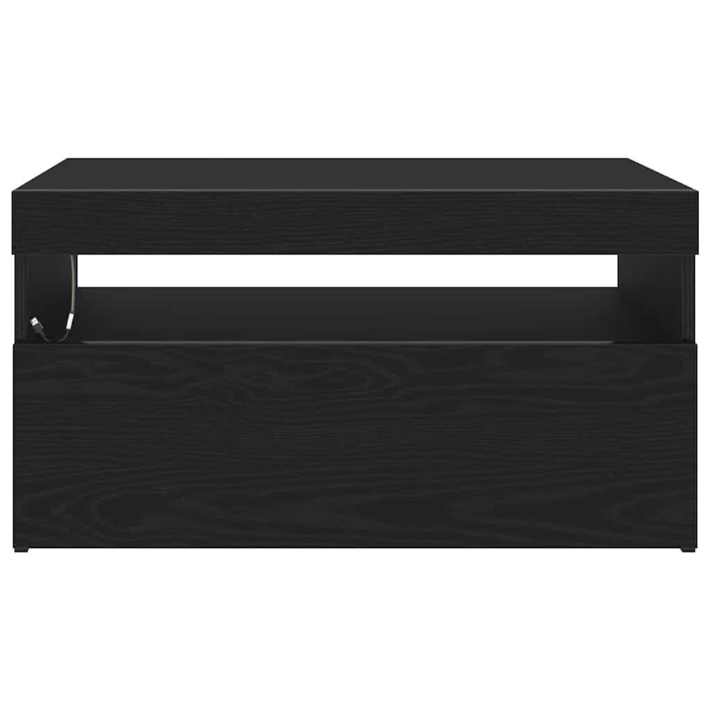 TV ormar Crni hrast 75 x 35 x 40 cm Konstruirano drvo