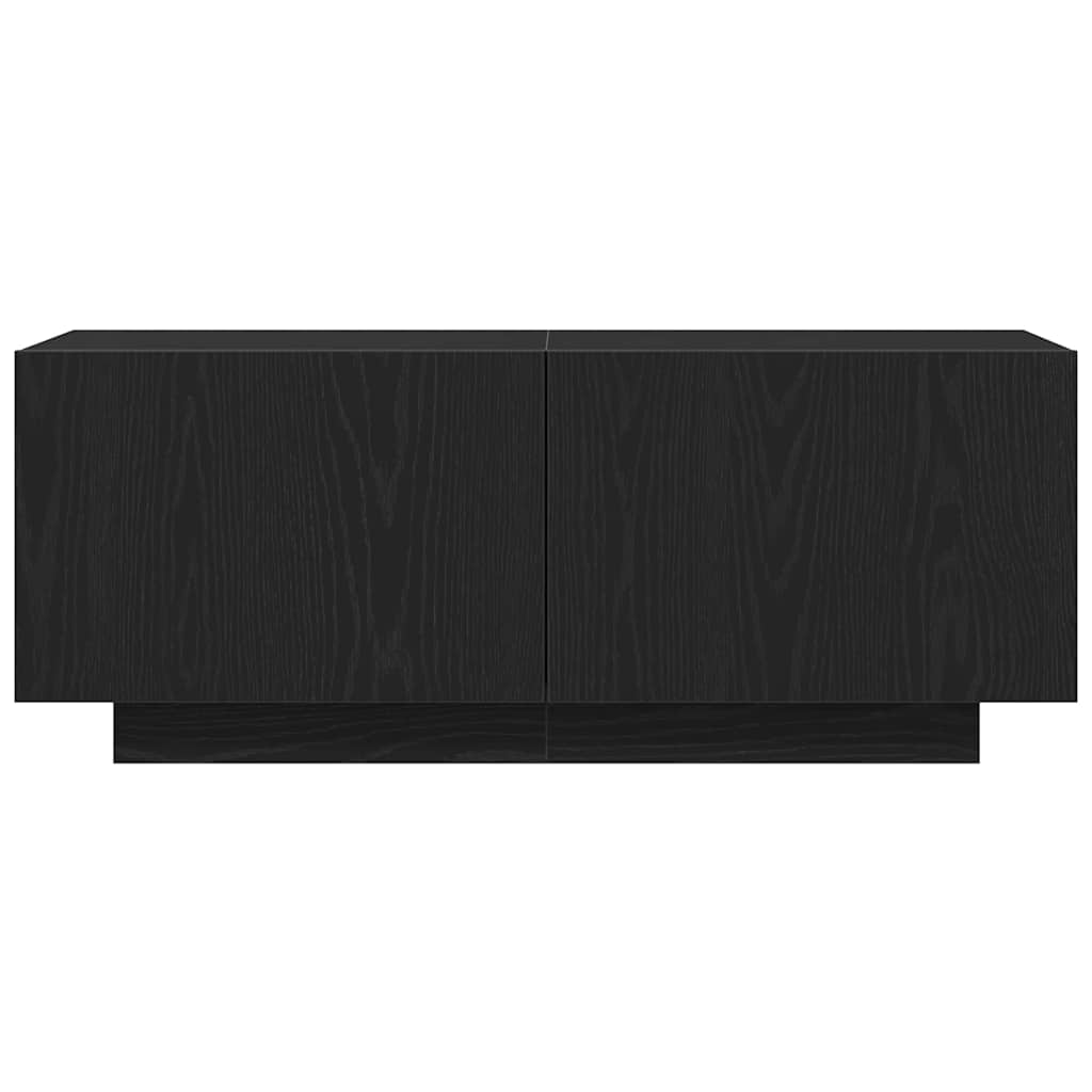 TV ormar 100 x 35 x 40 cm Crni hrast Konstruirano drvo