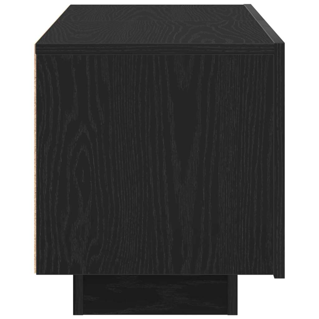 TV ormar 100 x 35 x 40 cm Crni hrast Konstruirano drvo