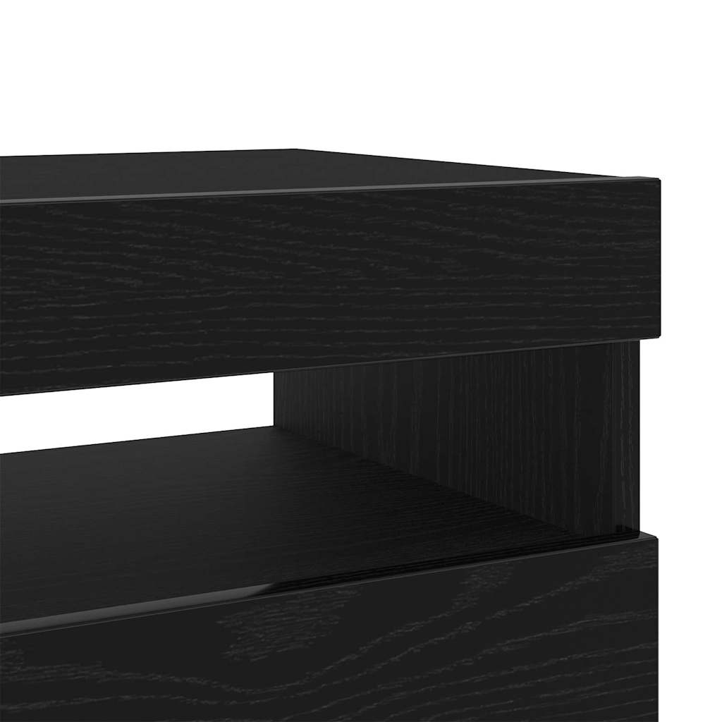 TV ormar Crni hrast 80 x 35 x 40 cm Konstruirano drvo