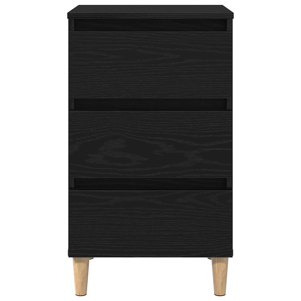 Noćni ormar Crni hrast 40 x 35 x 69 cm Konstruirano drvo