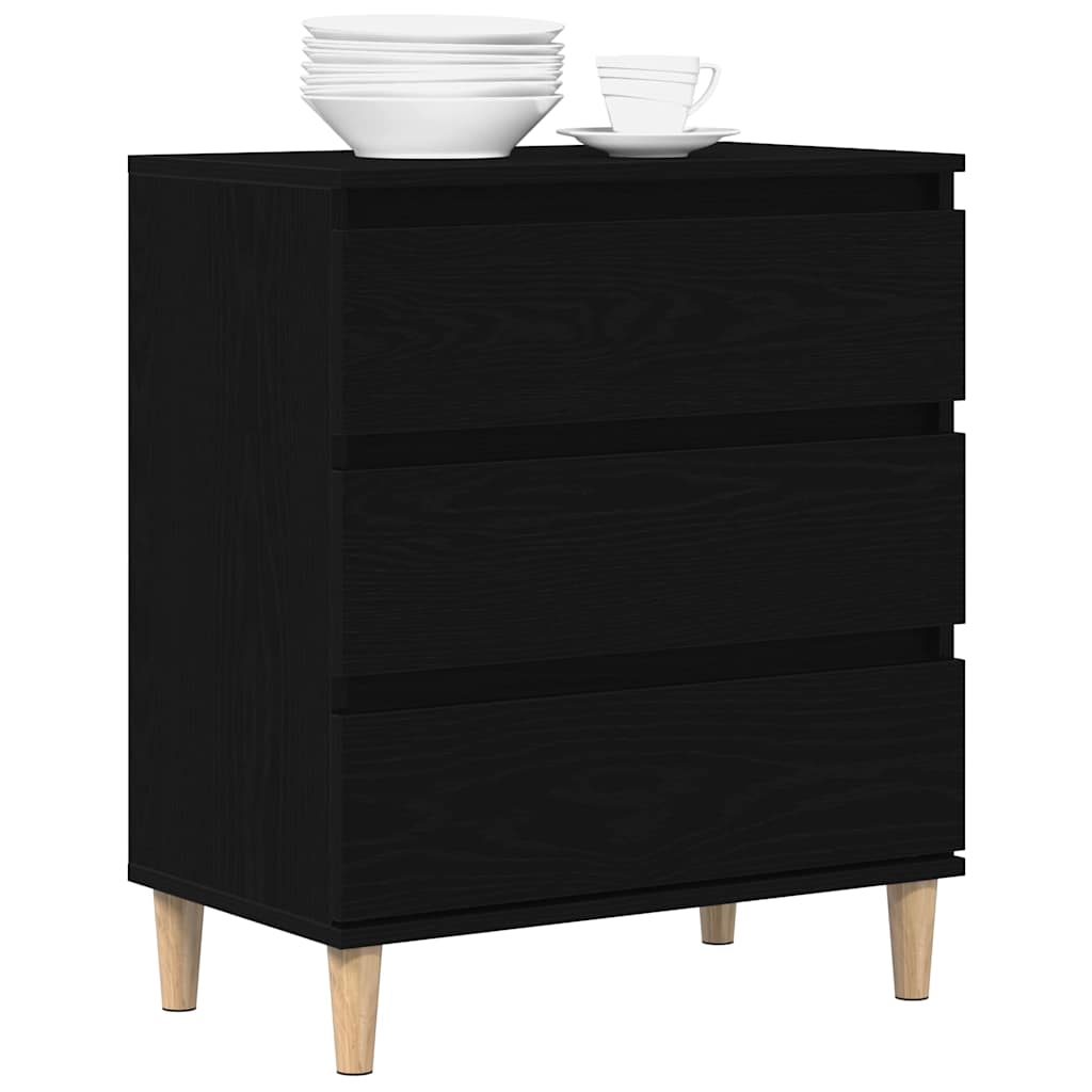Kreveta s ladicama Crni hrast 60 x 35 x 70 cm Konstruirano drvo