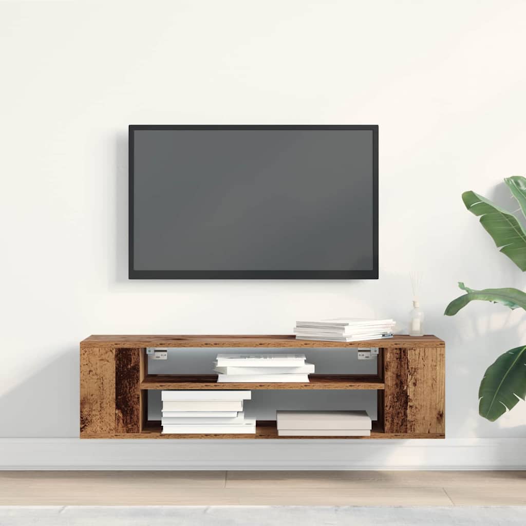 TV ormar Staro drvo 100 x 30 x 26,5 cm Konstruirano drvo