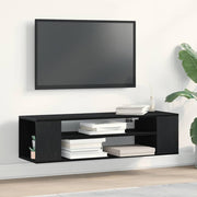TV ormar Crni hrast 100 x 30 x 26,5 cm Konstruirano drvo