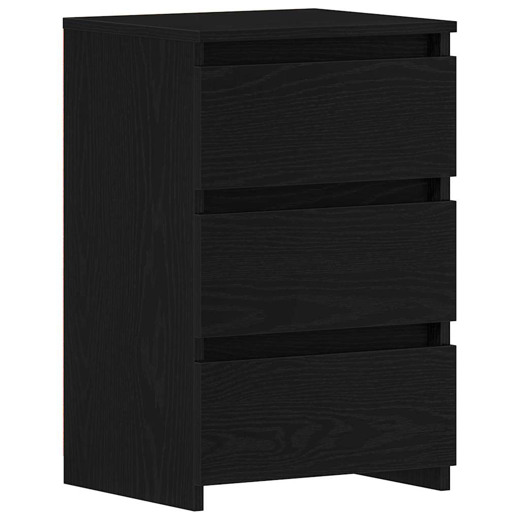 Noćni ormar Crni hrast 40 x 35 x 62,5 cm Konstruirano drvo