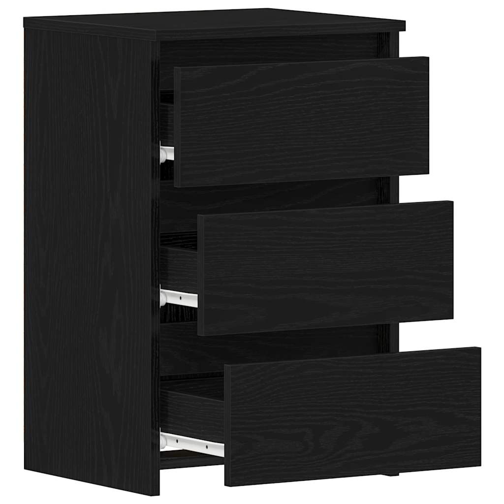 Noćni ormar Crni hrast 40 x 35 x 62,5 cm Konstruirano drvo
