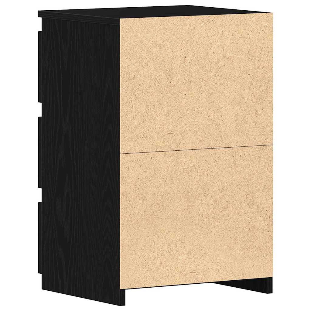 Noćni ormar Crni hrast 40 x 35 x 62,5 cm Konstruirano drvo