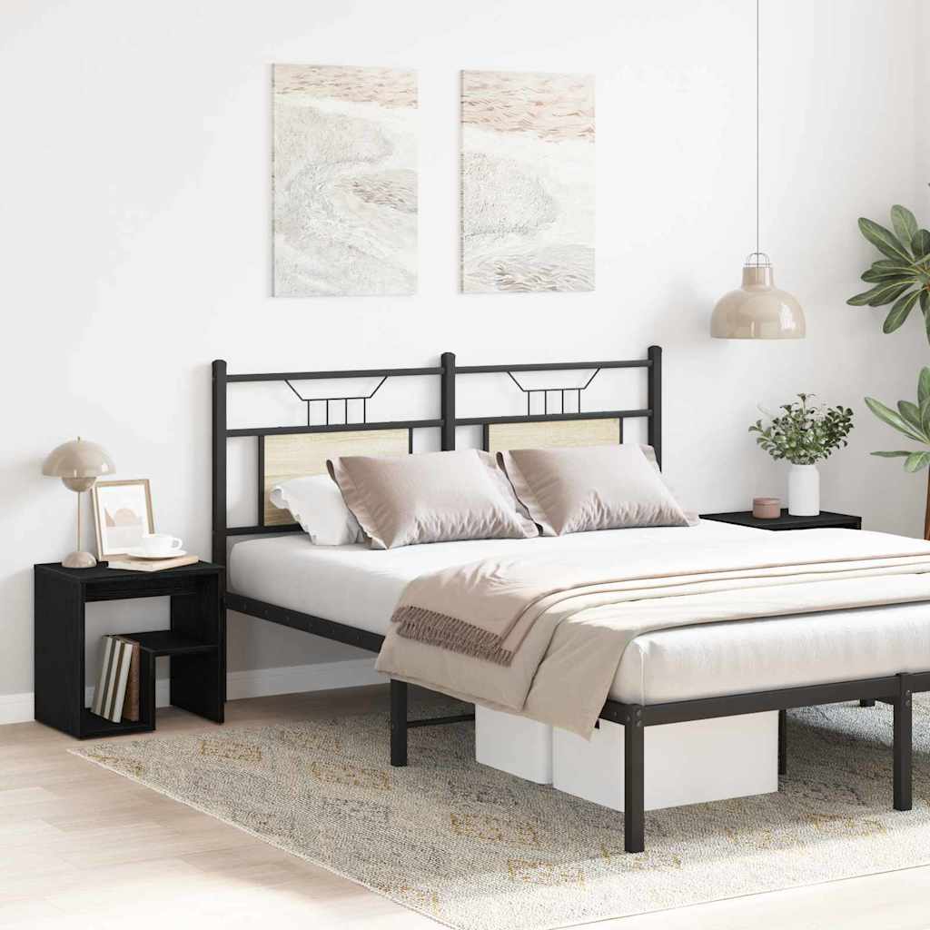 Noćni ormar 2 pcs Crni hrast 40 x 30 x 40 cm Konstruirano drvo