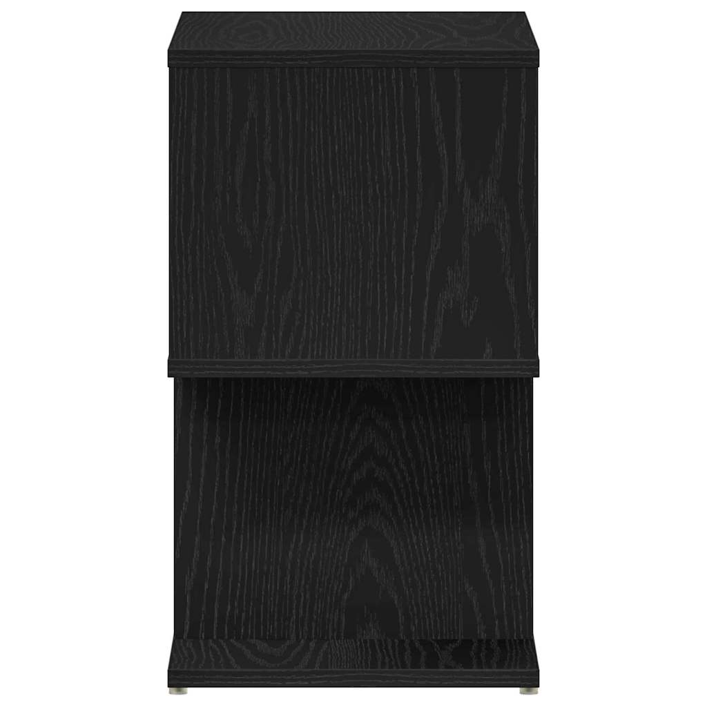 Noćni ormar 2 pcs Crni hrast 50 x 30 x 51,5 cm