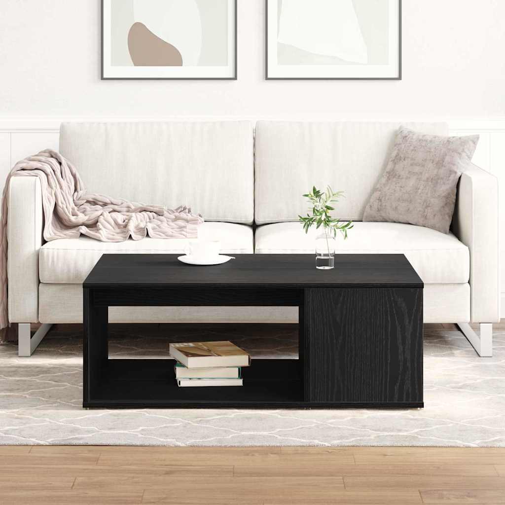 Kava Stol Crni hrast 90 x 67 x 33 cm Konstruirano drvo