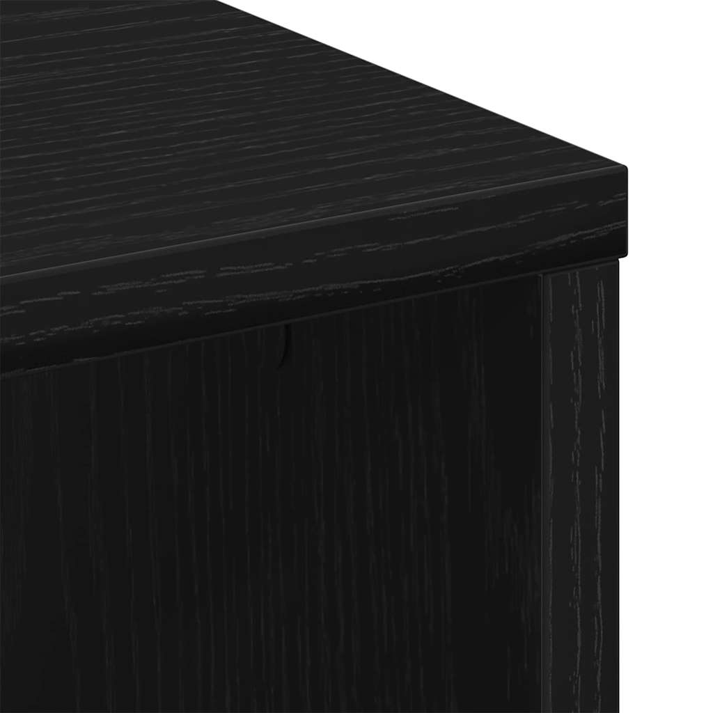 Kava Stol Crni hrast 100 x 50 x 40 cm Konstruirano drvo