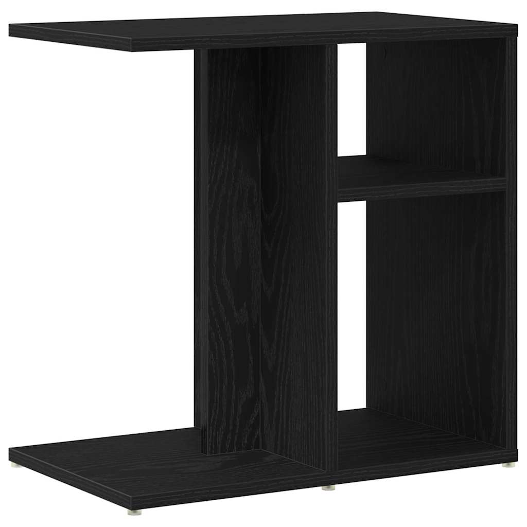 Bocni stol Crni hrast 50 x 30 x 50 cm Konstruirano drvo