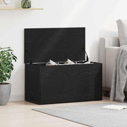 Kutija za spremanje s pohranom Crni hrast 84 x 42 x 46 cm