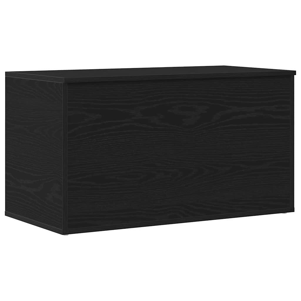 Kutija za spremanje s pohranom Crni hrast 84 x 42 x 46 cm