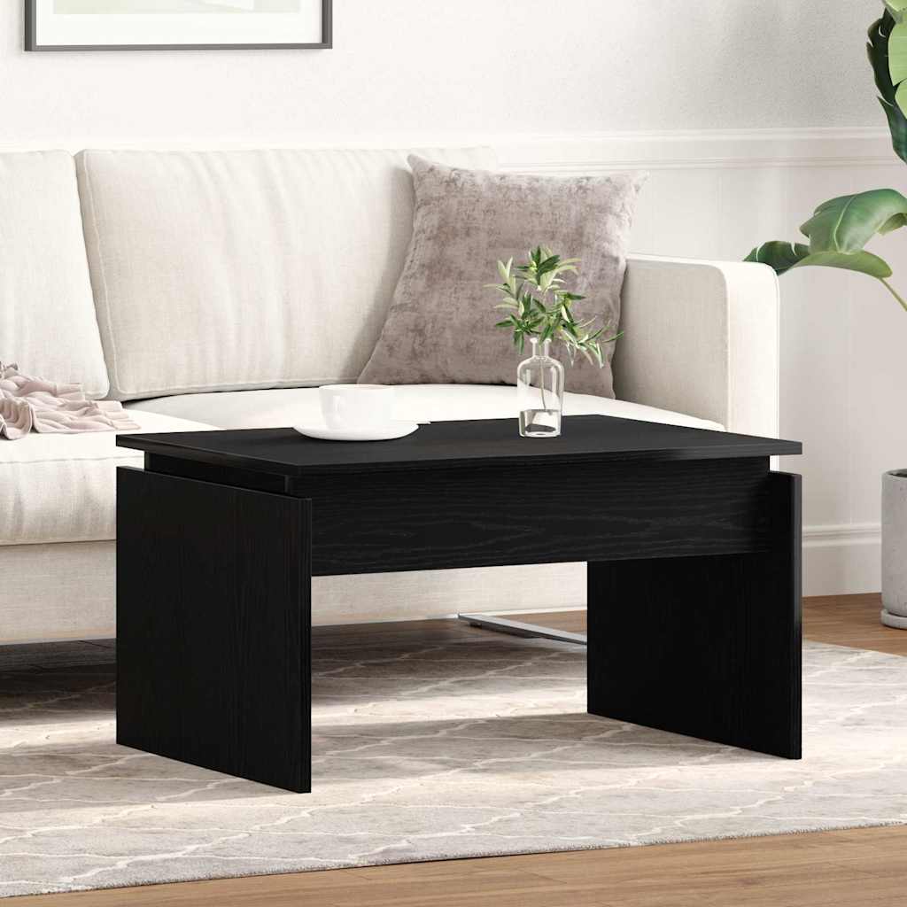 Kava Stol Crni hrast 68 x 50 x 38 cm Konstruirano drvo