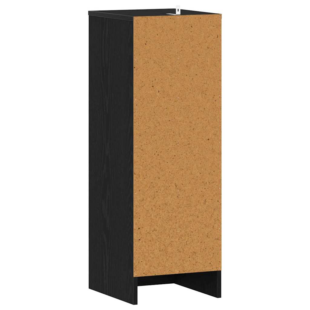 Ormar za cipele Crni hrast 32 x 35 x 92 cm Konstruirano drvo