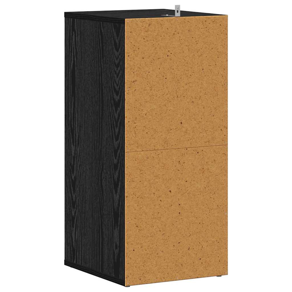 Ormar za cipele s policom 2 pcs Crni hrast 32 x 35 x 70 cm