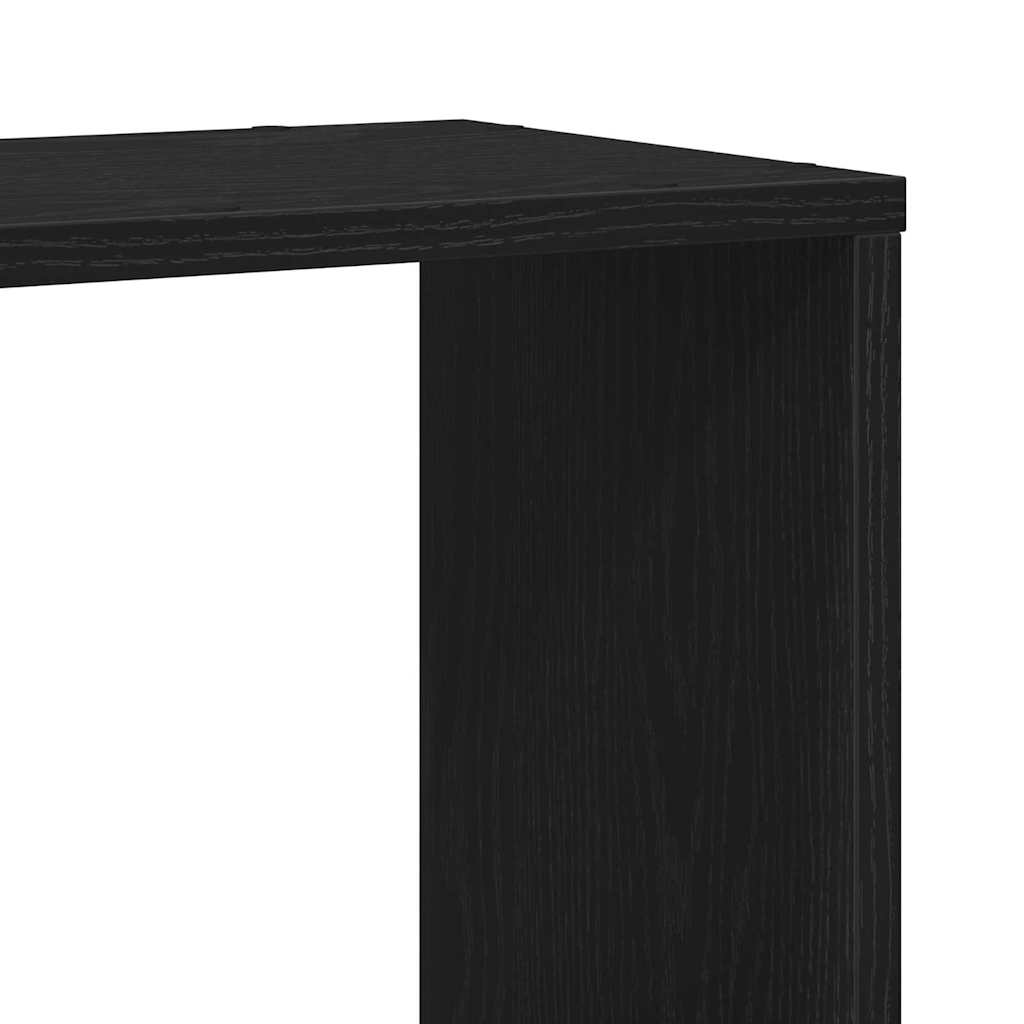 Set TV komoda Crni hrast 80 x 24 x 32 cm Konstruirano drvo