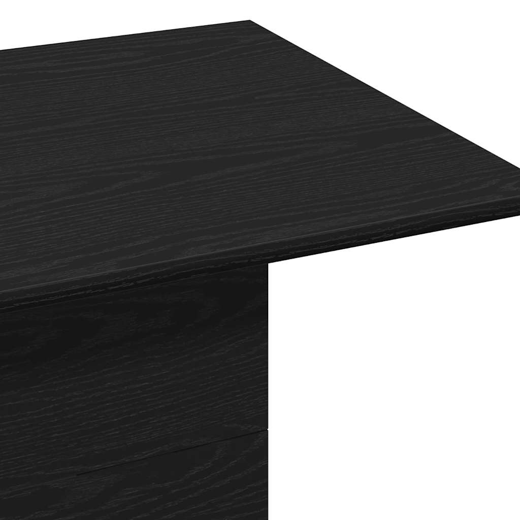 Kava Stol Crni hrast 55,5 x 55,5 x 40 cm Konstruirano drvo