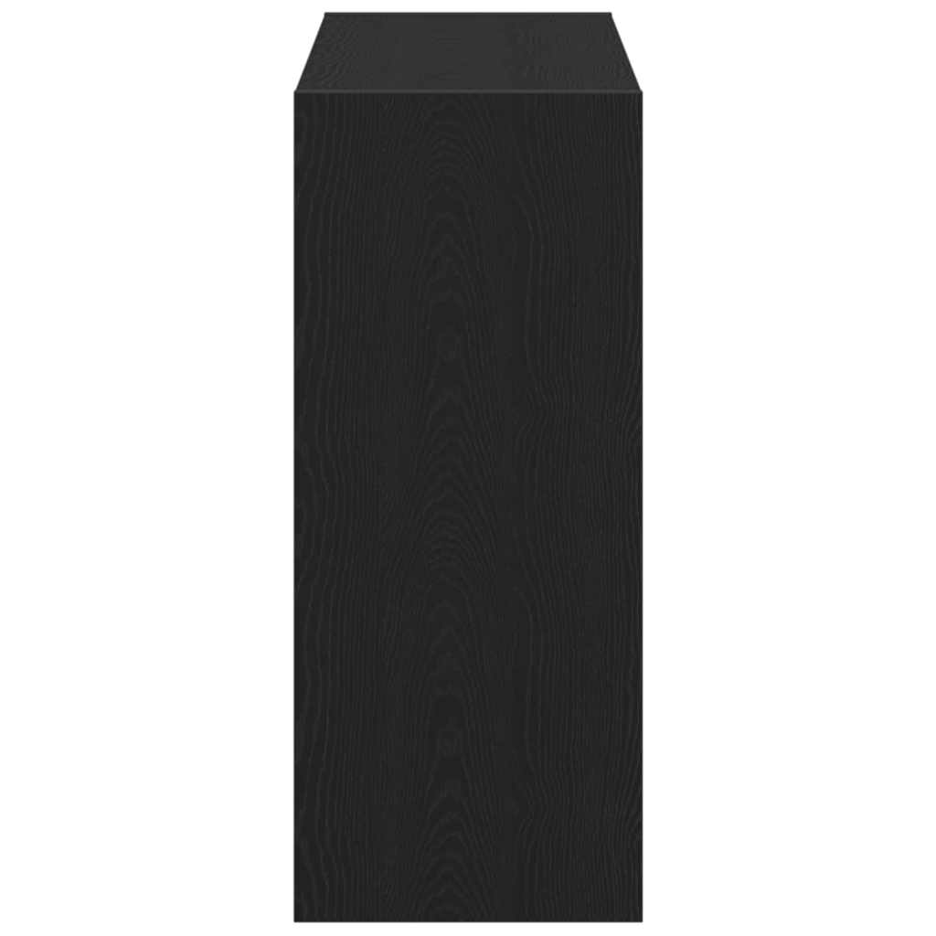 Ormarić za knjige 2 pcs Crni hrast 80 x 30 x 72 cm