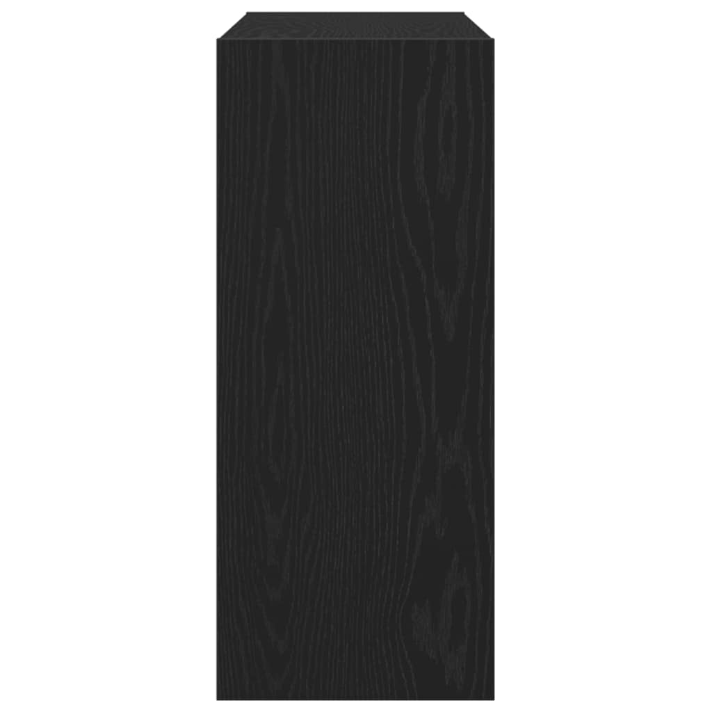 Police za knjige Crni hrast 100 x 30 x 72 cm Konstruirano drvo
