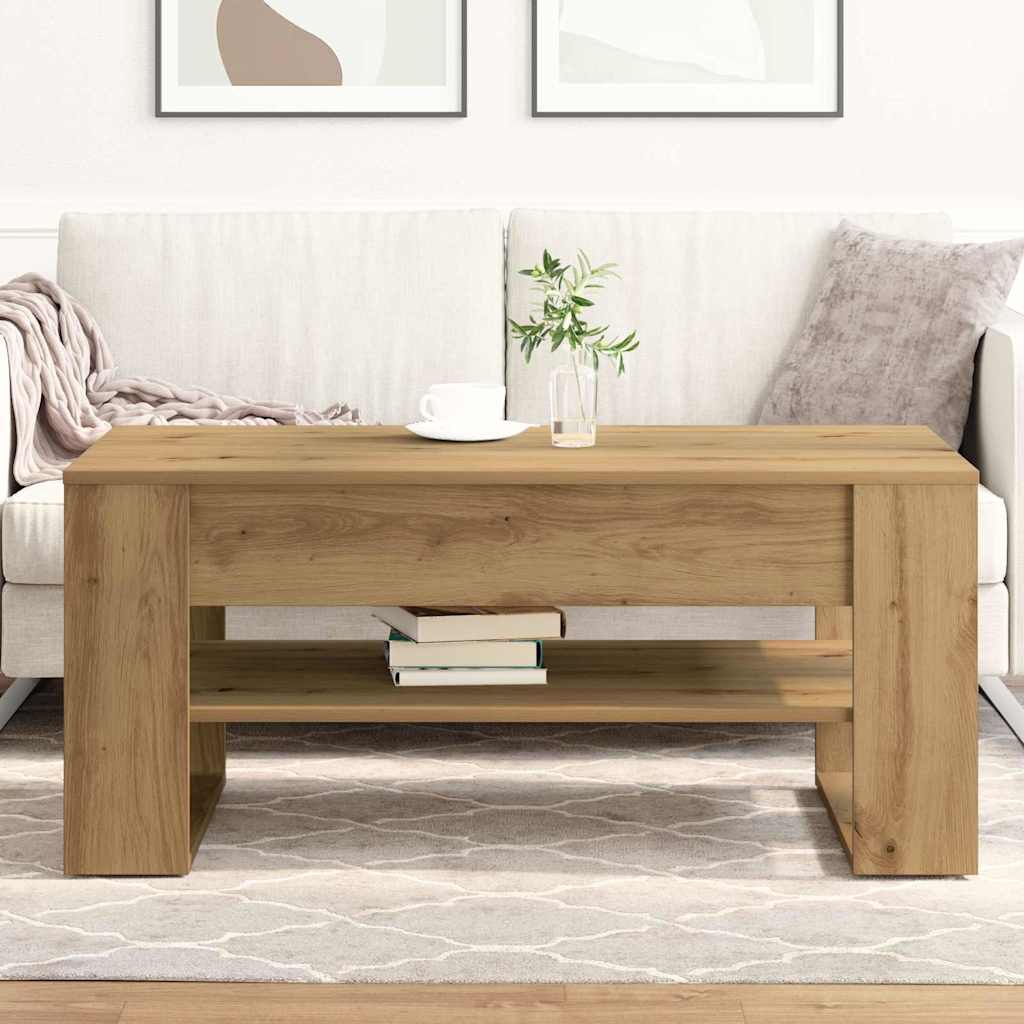 Kava Stol Umjetnički hrast 102 x 55 x 45 cm Konstruirano drvo