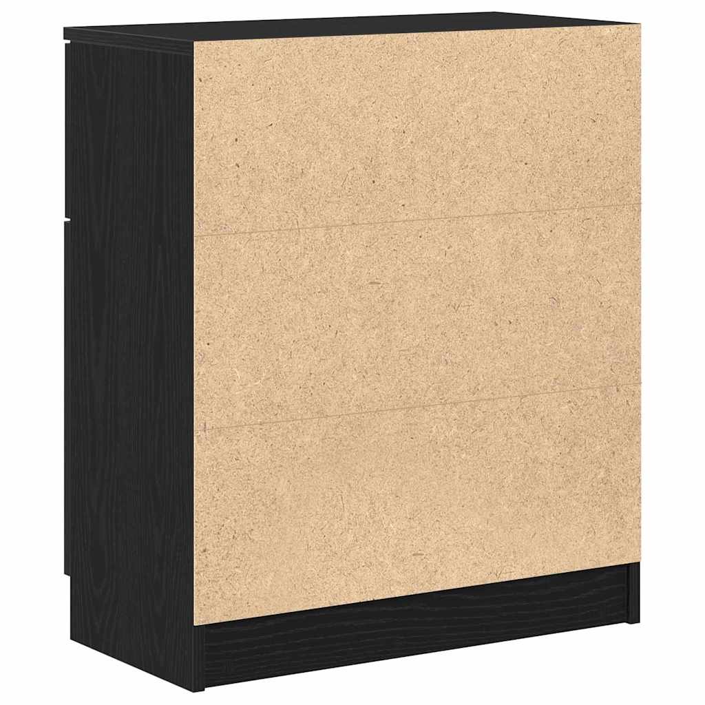 Kreveta Crni hrast 60 x 30 x 70 cm Konstruirano drvo
