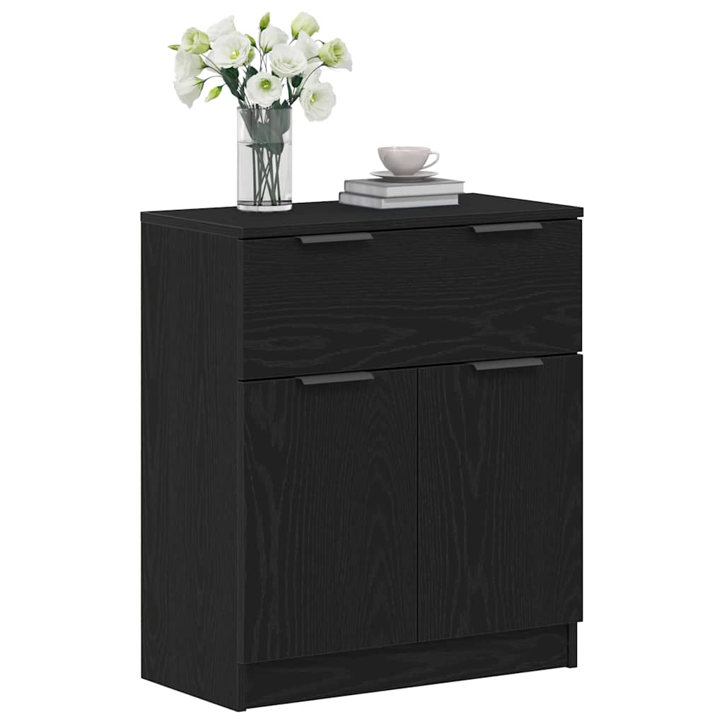 Kreveta Crni hrast 60 x 30 x 70 cm Konstruirano drvo