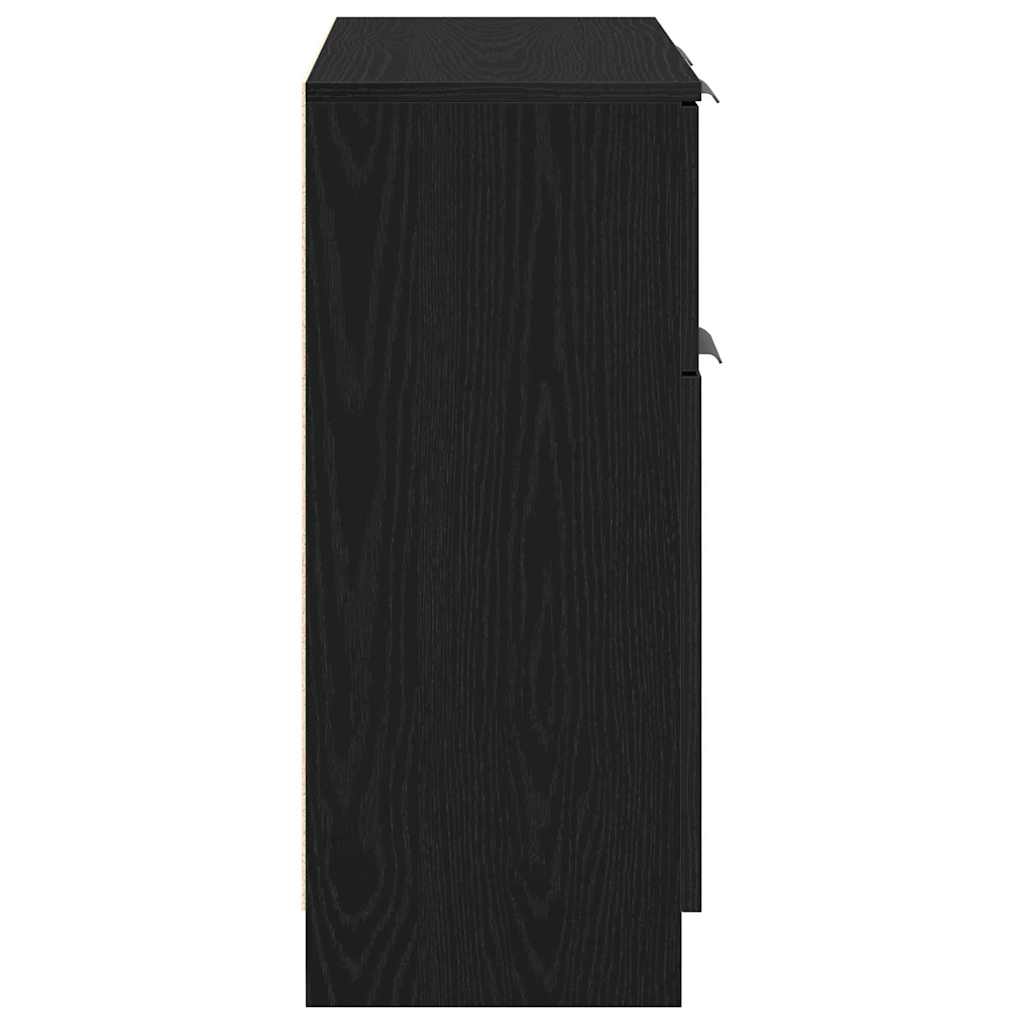 Kreveta Crni hrast 60 x 30 x 70 cm Konstruirano drvo