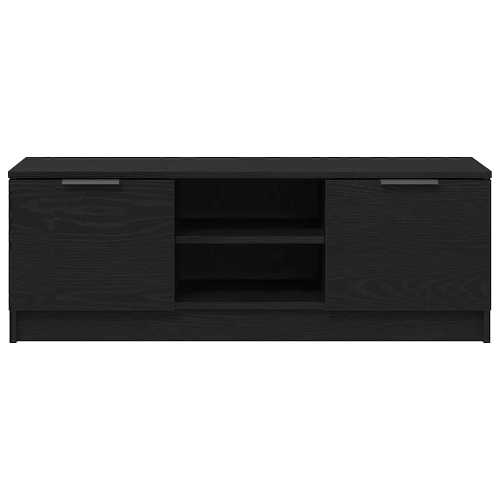 TV ormar Crni hrast 102 x 32 x 35.5 cm Konstruirano drvo