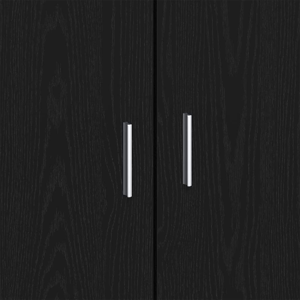 Kreveta Crni hrast 80 x 40 x 75 cm Konstruirano drvo