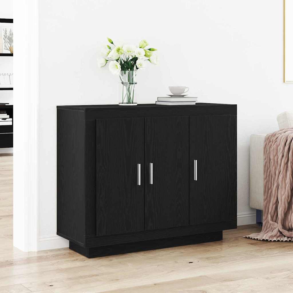 Kreveta Crni hrast 92 x 35 x 75 cm Konstruirano drvo