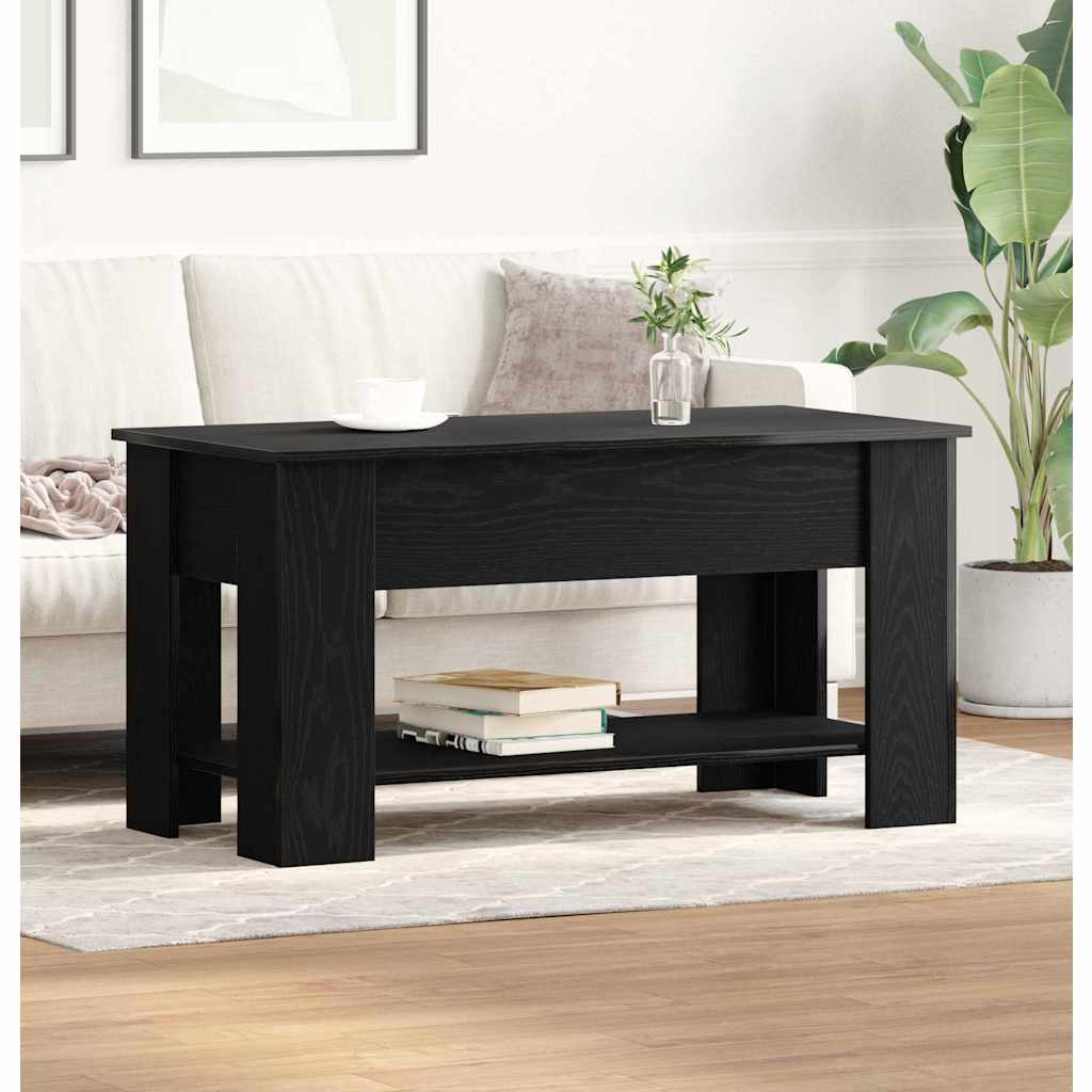 Kava Stol Crni hrast 101 x 49 x 52 cm Konstruirano drvo