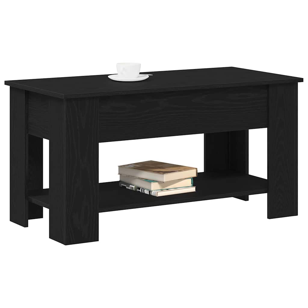 Kava Stol Crni hrast 101 x 49 x 52 cm Konstruirano drvo