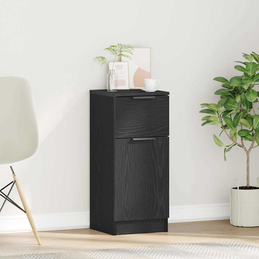Kreveta s ladicama Crni hrast 30 x 30 x 70 cm Konstruirano drvo