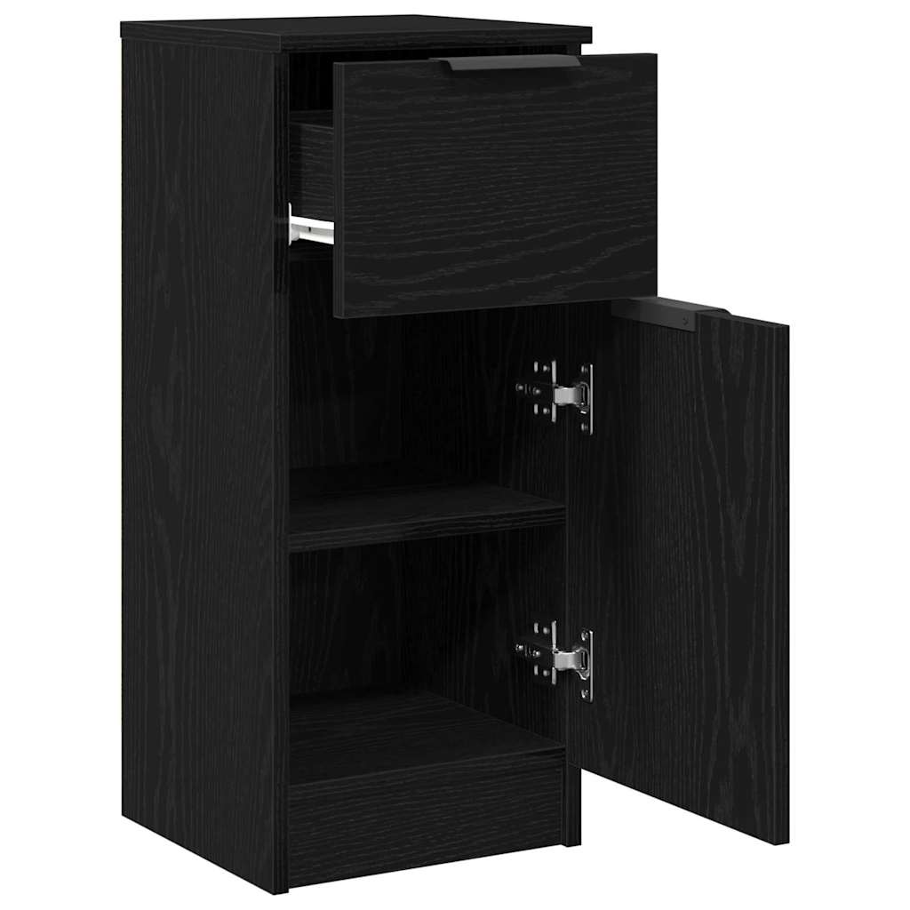 Kreveta Crni hrast 30 x 30 x 70 cm Konstruirano drvo
