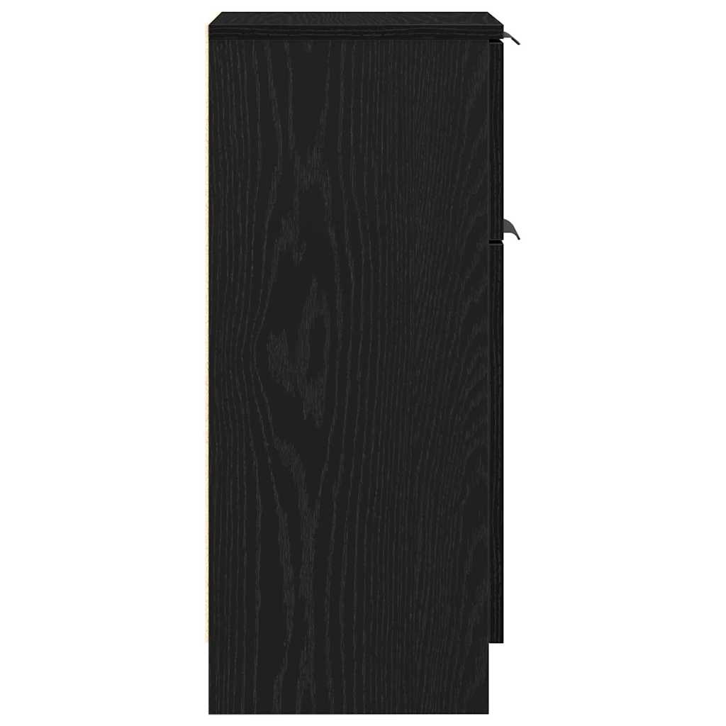 Kreveta Crni hrast 30 x 30 x 70 cm Konstruirano drvo