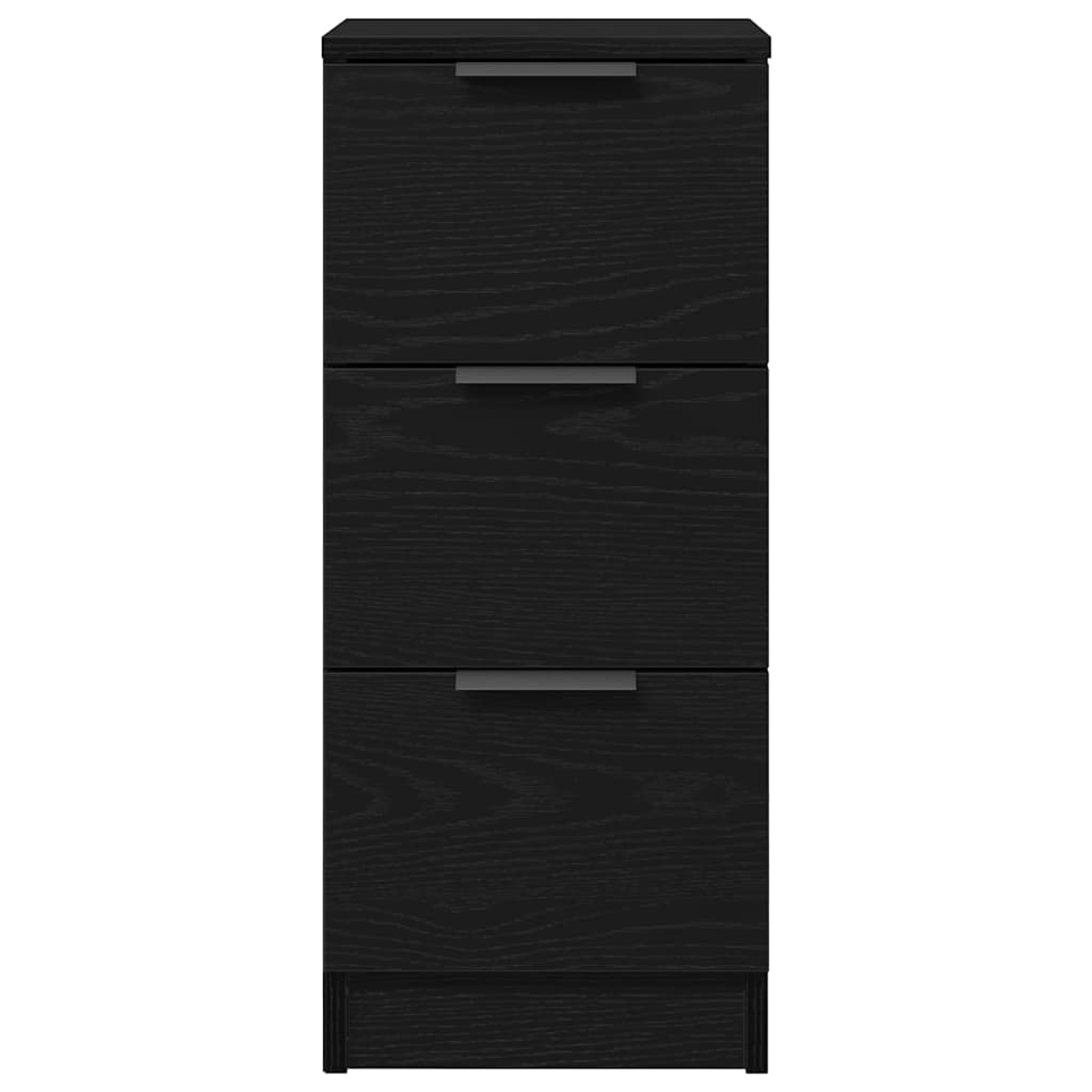 Kreveta s ladicama Crni hrast 30 x 30 x 70 cm Konstruirano drvo