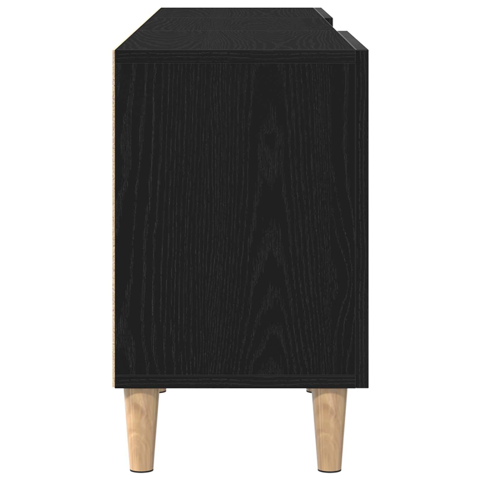 TV ormar Crni hrast 150 x 30 x 50 cm Konstruirano drvo