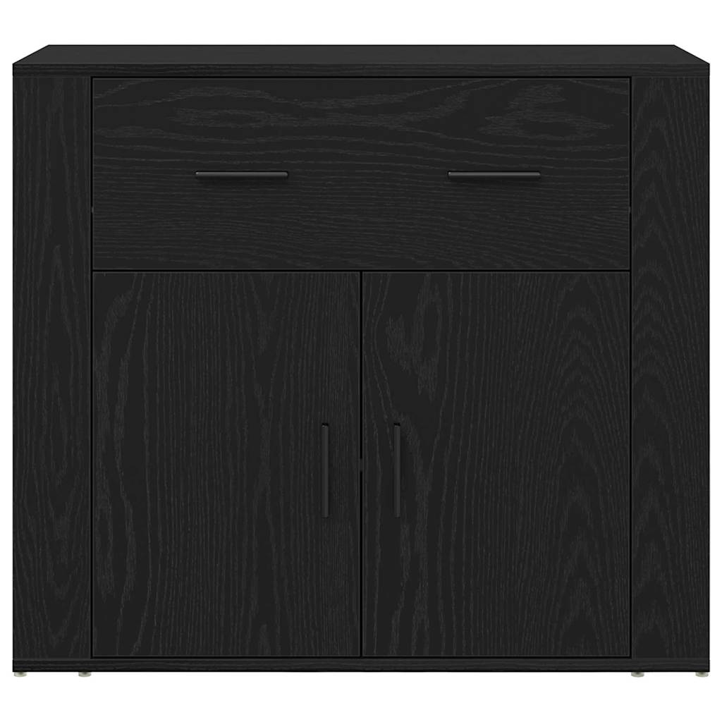 Kreveta s ladicama Crni hrast 80 x 33 x 70 cm Konstruirano drvo