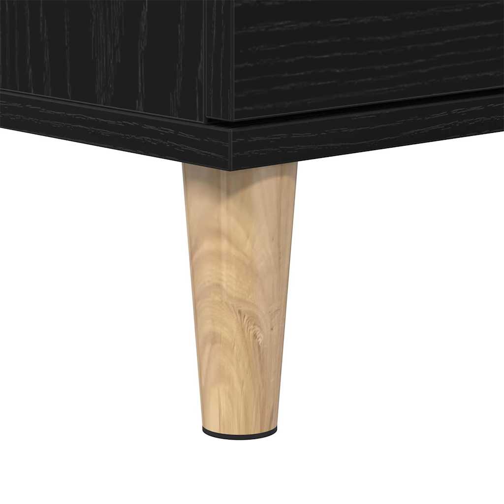 Kupaonski ormarić za sudoper Crni hrast 80 x 33 x 60 cm