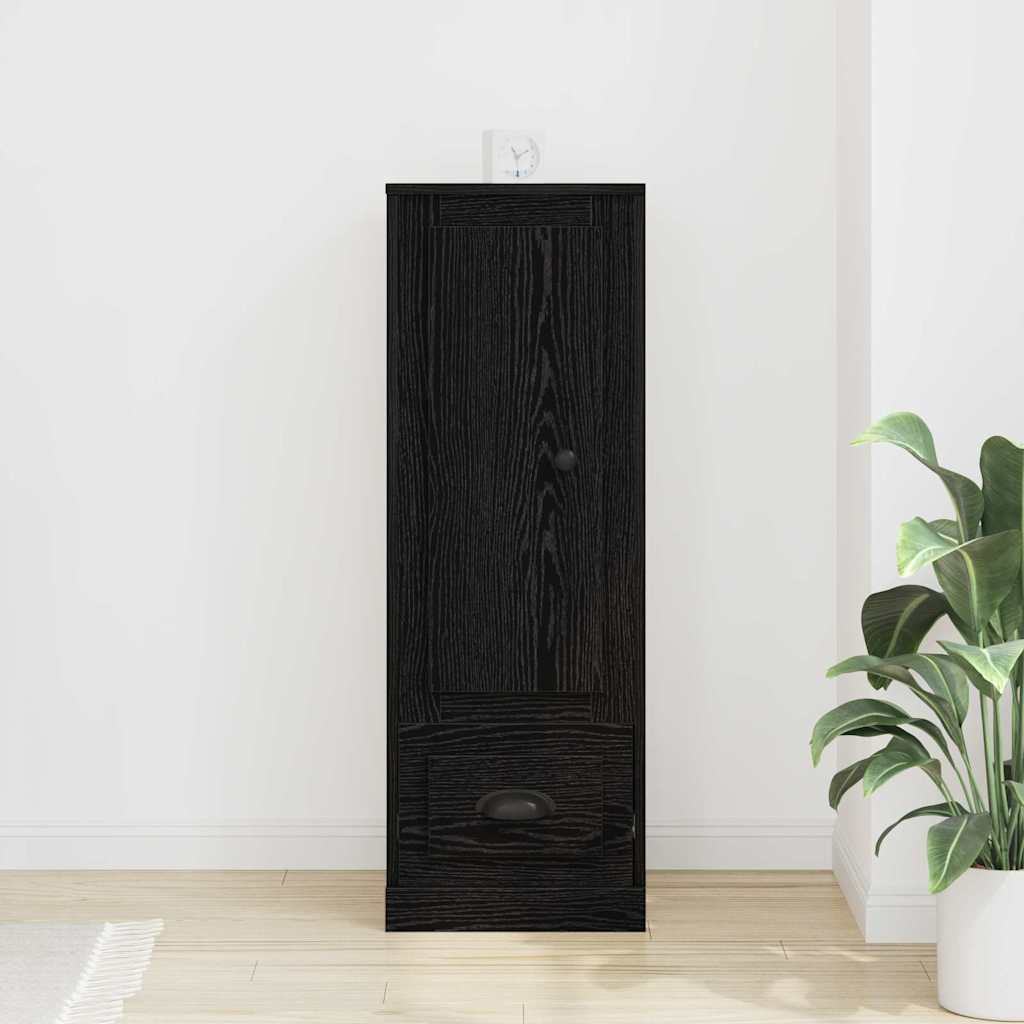 Highboard Crni hrast 36 x 35.5 x 103.5 cm Konstruirano drvo