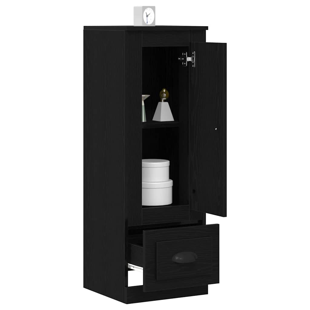 Highboard Crni hrast 36 x 35.5 x 103.5 cm Konstruirano drvo