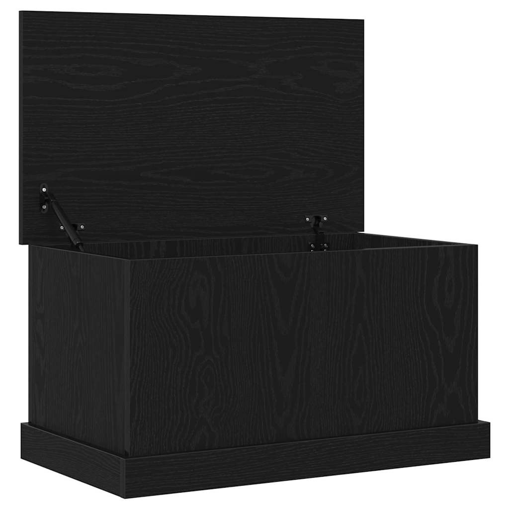 Kutija za spremanje s pohranom Crni hrast 70 x 40 x 38 cm