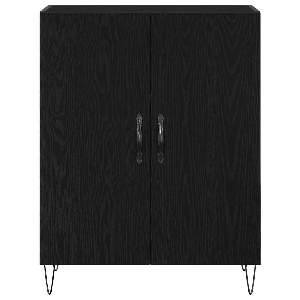 Kreveta Crni hrast 69,5 x 34 x 90 cm Konstruirano drvo
