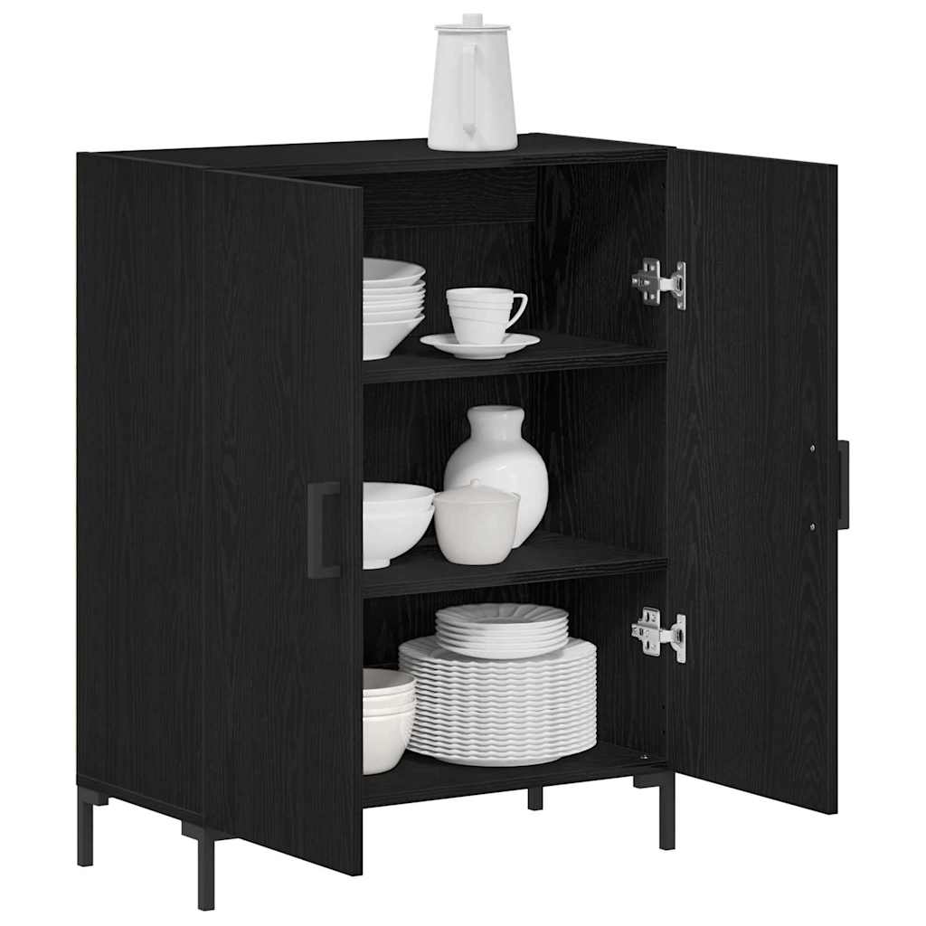 Kreveta Crni hrast 69,5 x 34 x 90 cm Konstruirano drvo